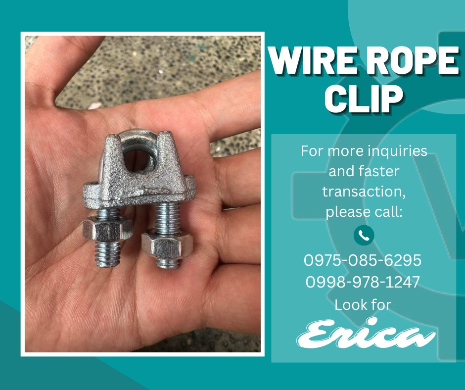 Wire Rope Clip, Commercial & Industrial, Construction Tools & Equipment