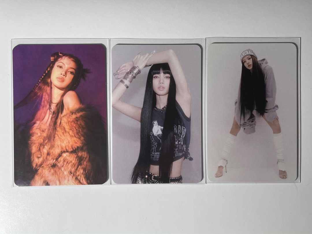 BLACKPINK Lisa Photocards Solo(Lalisa) BLACKPINKs Lisa Put A (BLACKPINK  LISA LALISA YGSelect Official MD