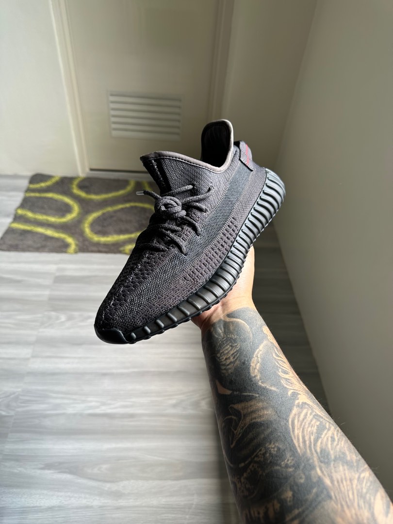 yeezy black static nr
