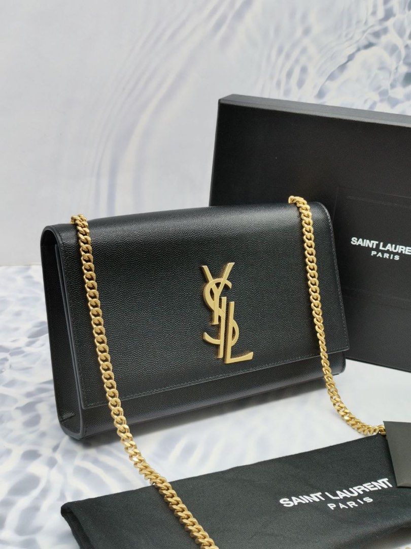 Ysl classic on sale black bag