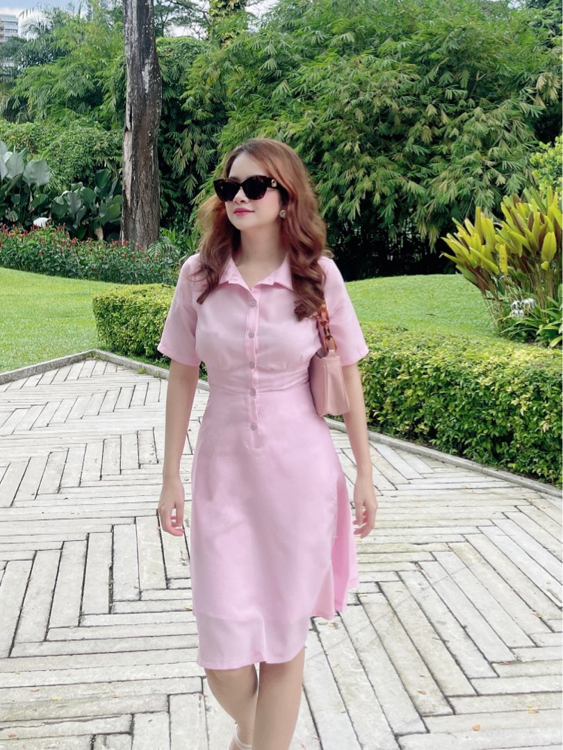 Zalora hot sale pink dress