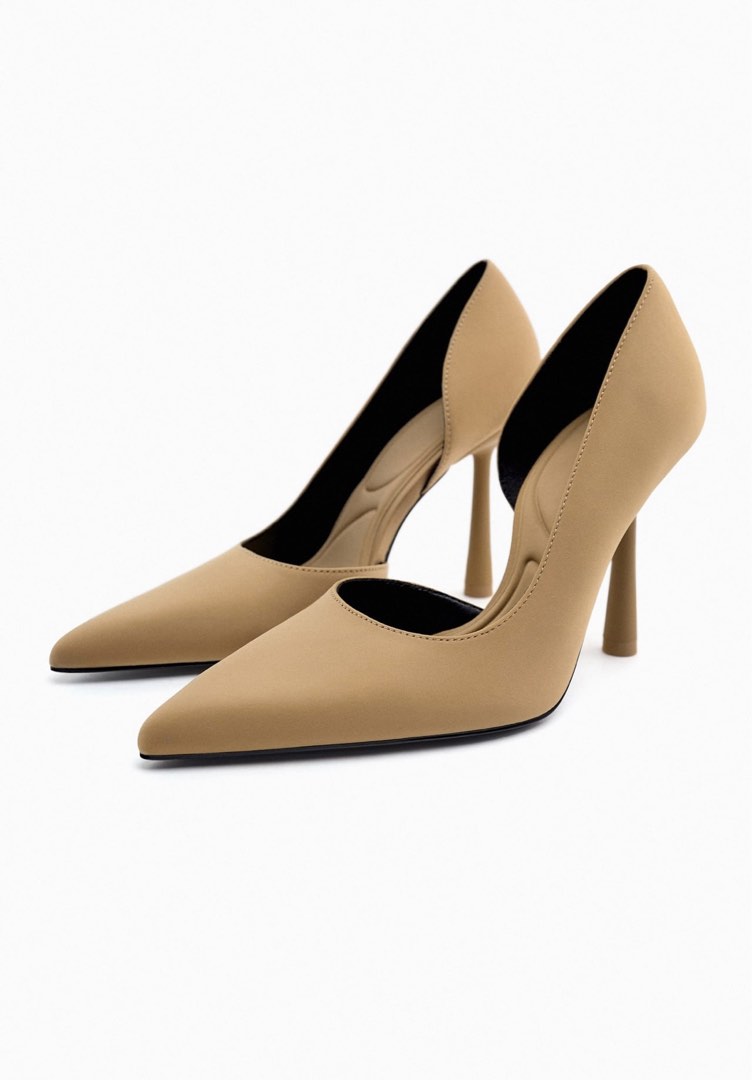Zara shop beige heels