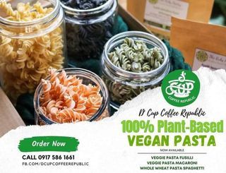 100% Plant-Based Pasta Sauce and Pasta