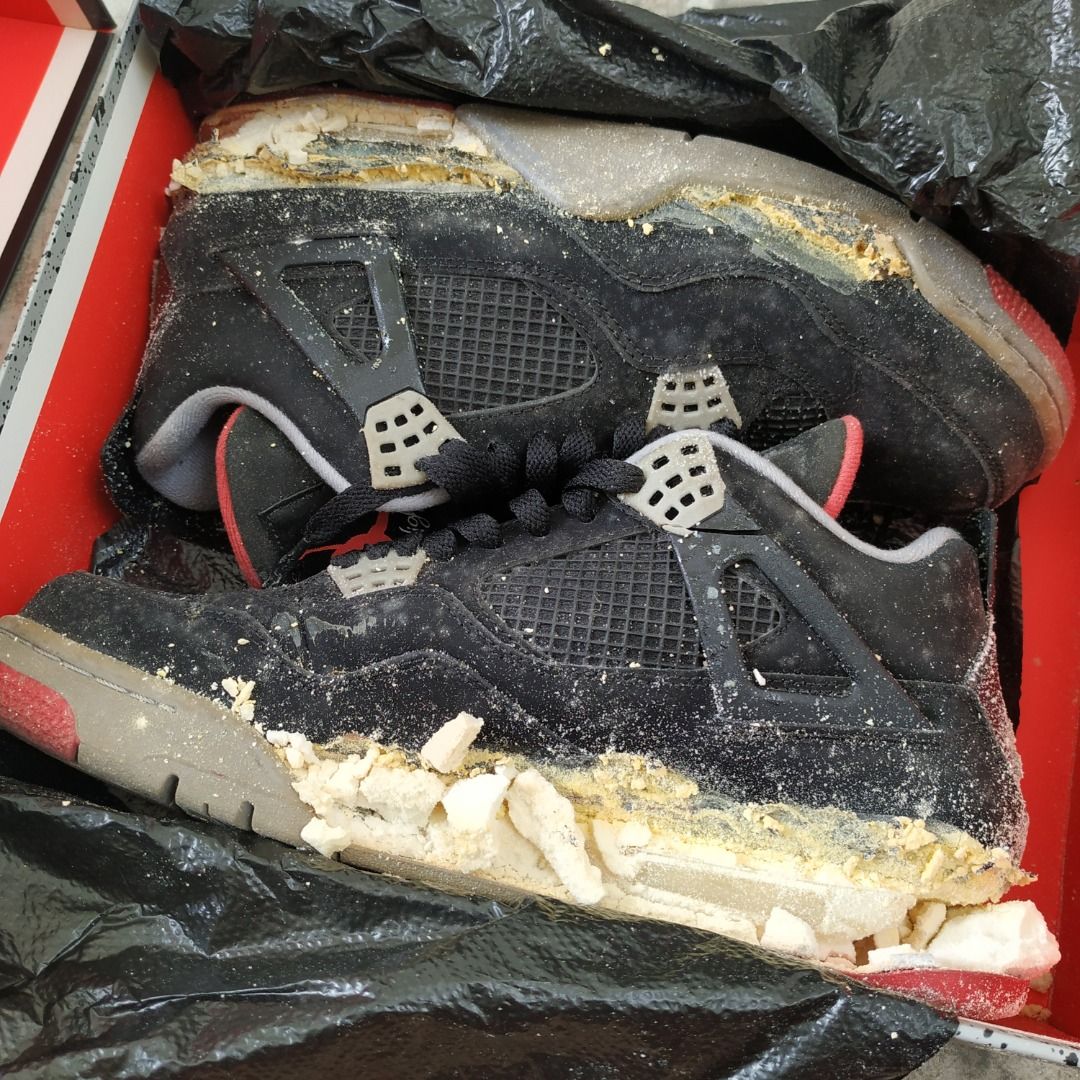 Air jordan shop 4 sole