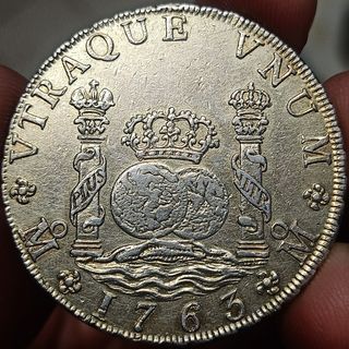 1763 Dos mundos 8 reales