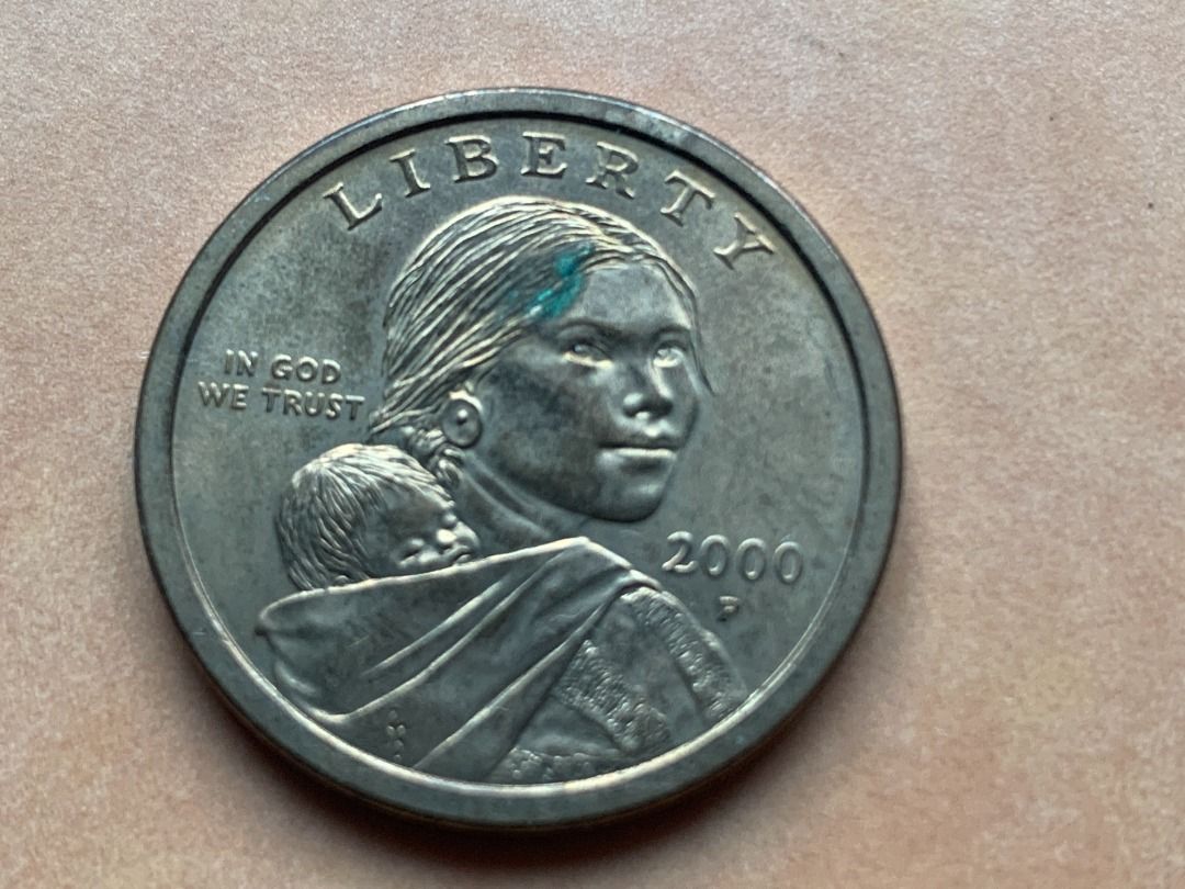 美國錢幣）美國1美元硬幣金色一美元硬幣（golden dollar）- 市面少有, 興趣及遊戲, 收藏品及紀念品, 錢幣- Carousell