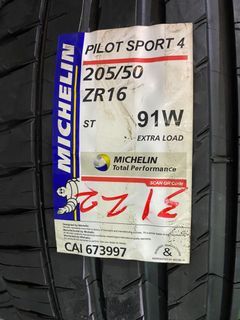 205/50/16 Michelin