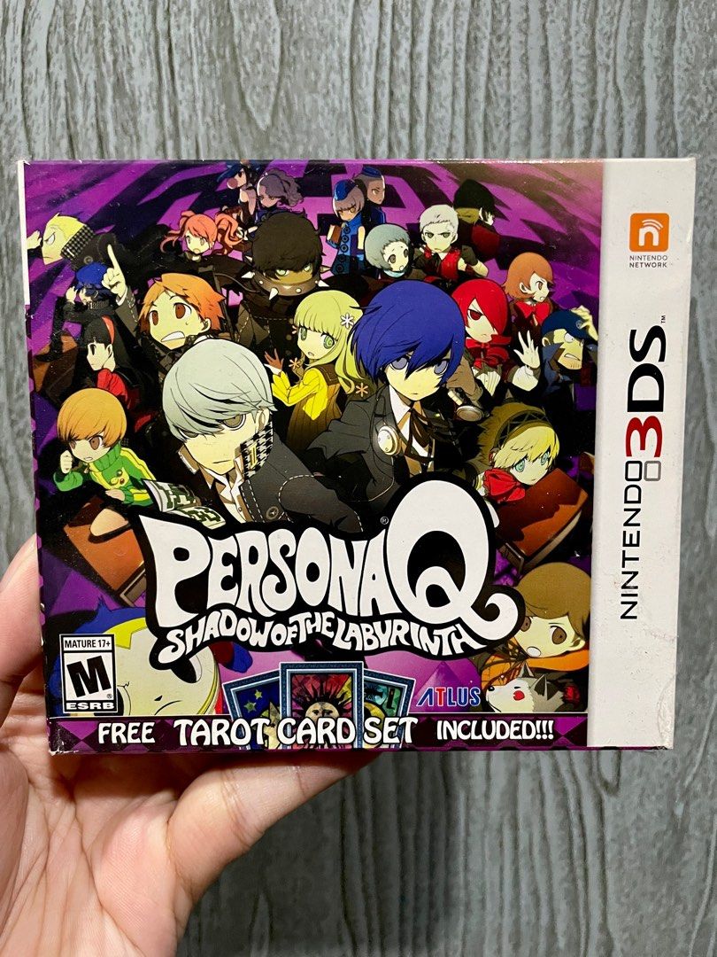 3DS Persona Q: Shadow of Labyrinth, Video Gaming, Video Games, Nintendo ...