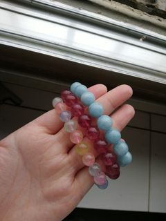 水晶手鏈（海藍寶，草莓晶，摩根石）60@1/ 150@364212407390723110