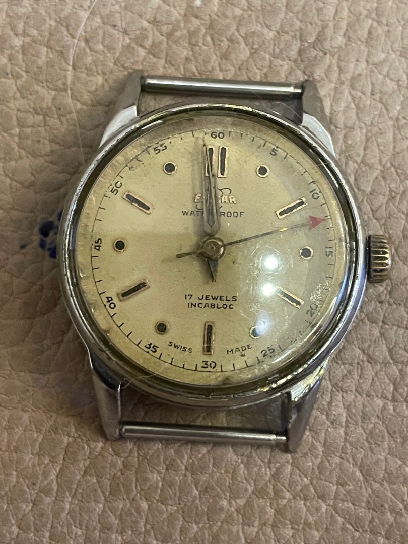 減價60年代Enicar 手動表, 名牌, 手錶 - Carousell