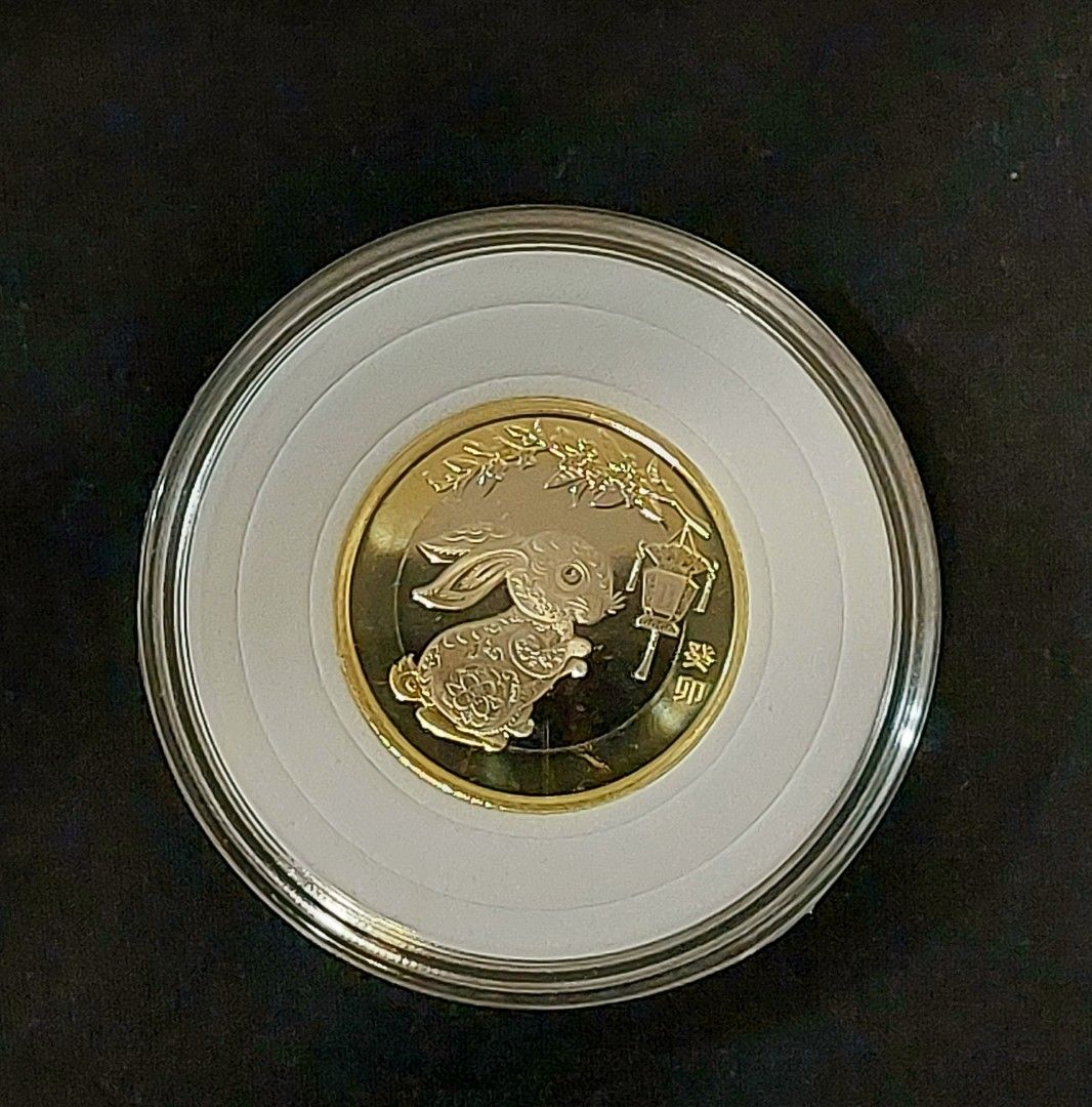 全新中國人民銀行2023 癸卯兔年生肖紀念幣面值10元硬幣錢幣, 興趣及遊戲, 收藏品及紀念品, 錢幣- Carousell