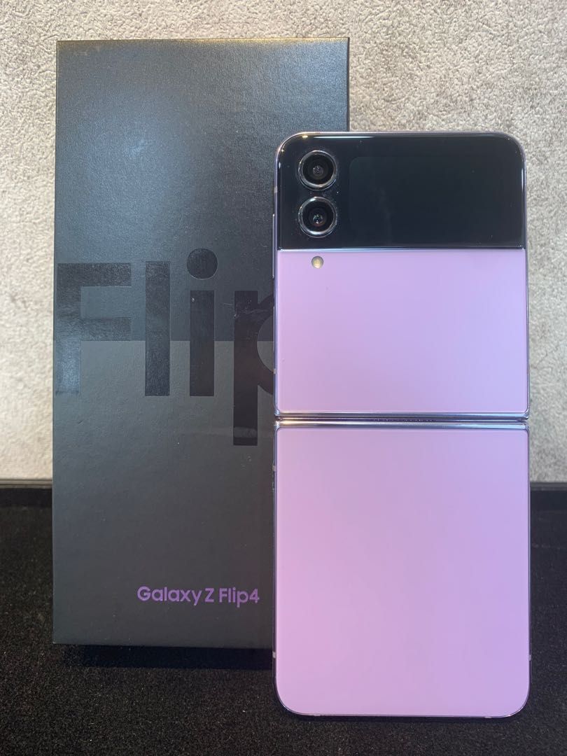 [耀揚通訊］展示機 三星 Samsung Galaxy Z flip 4 128G 紫 福利品 9.9成新