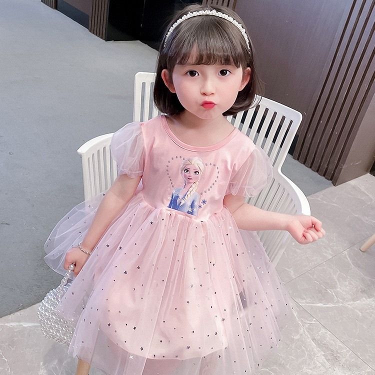 Frozen little girl dresses on sale