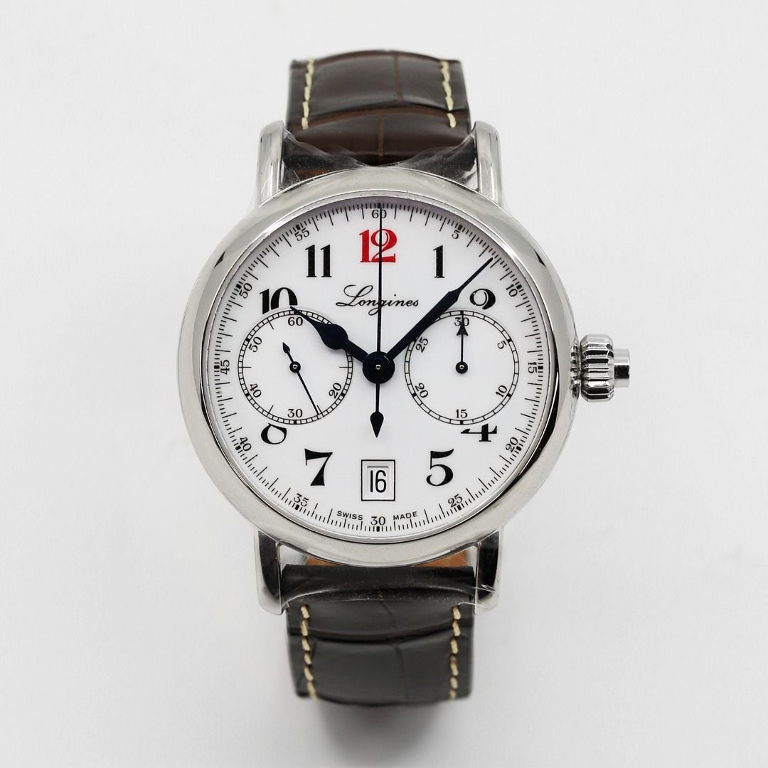 Longines Heritage Mono pusher Chronograph Ref