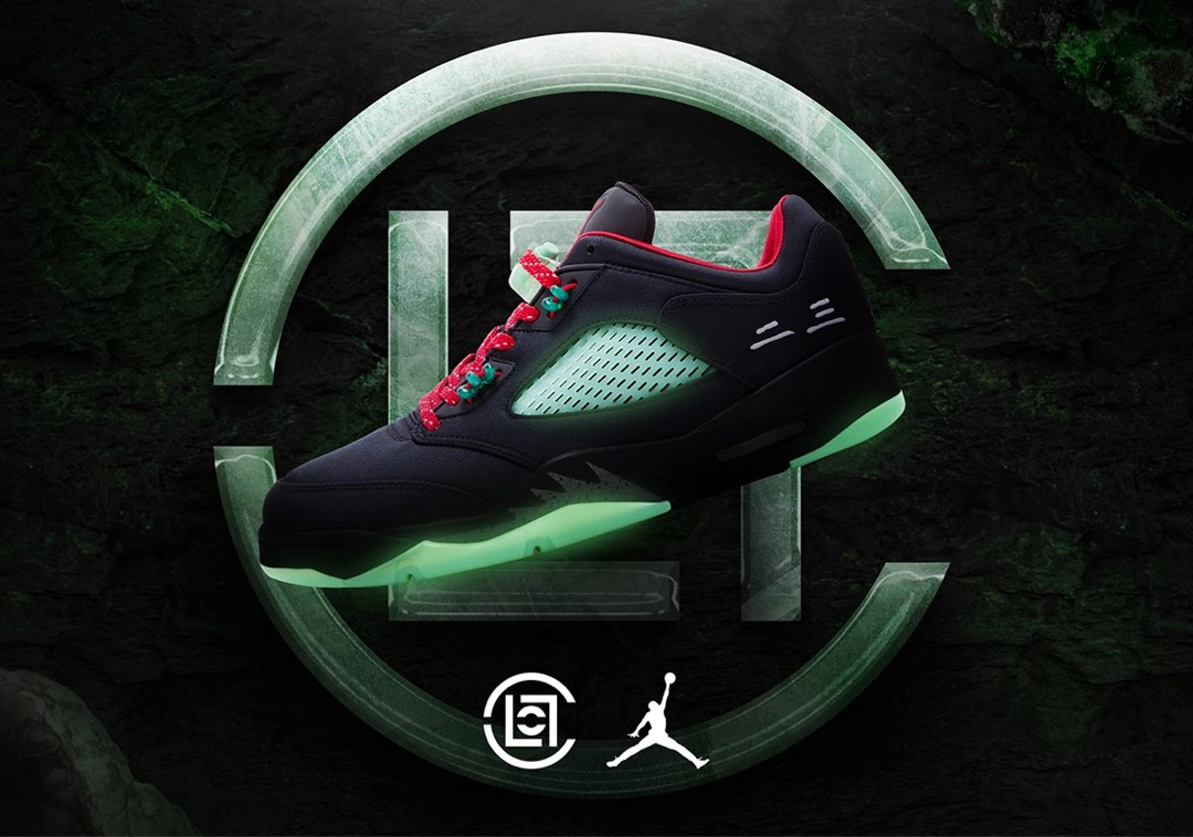 全新US7.5) Nike Jordan 5 Retro Low CLOT Jade, 男裝, 鞋, 波鞋