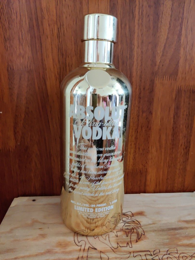 ABSOLUT VODKA 1 LITER LIMITED EDITION, Food & Drinks, Alcoholic ...