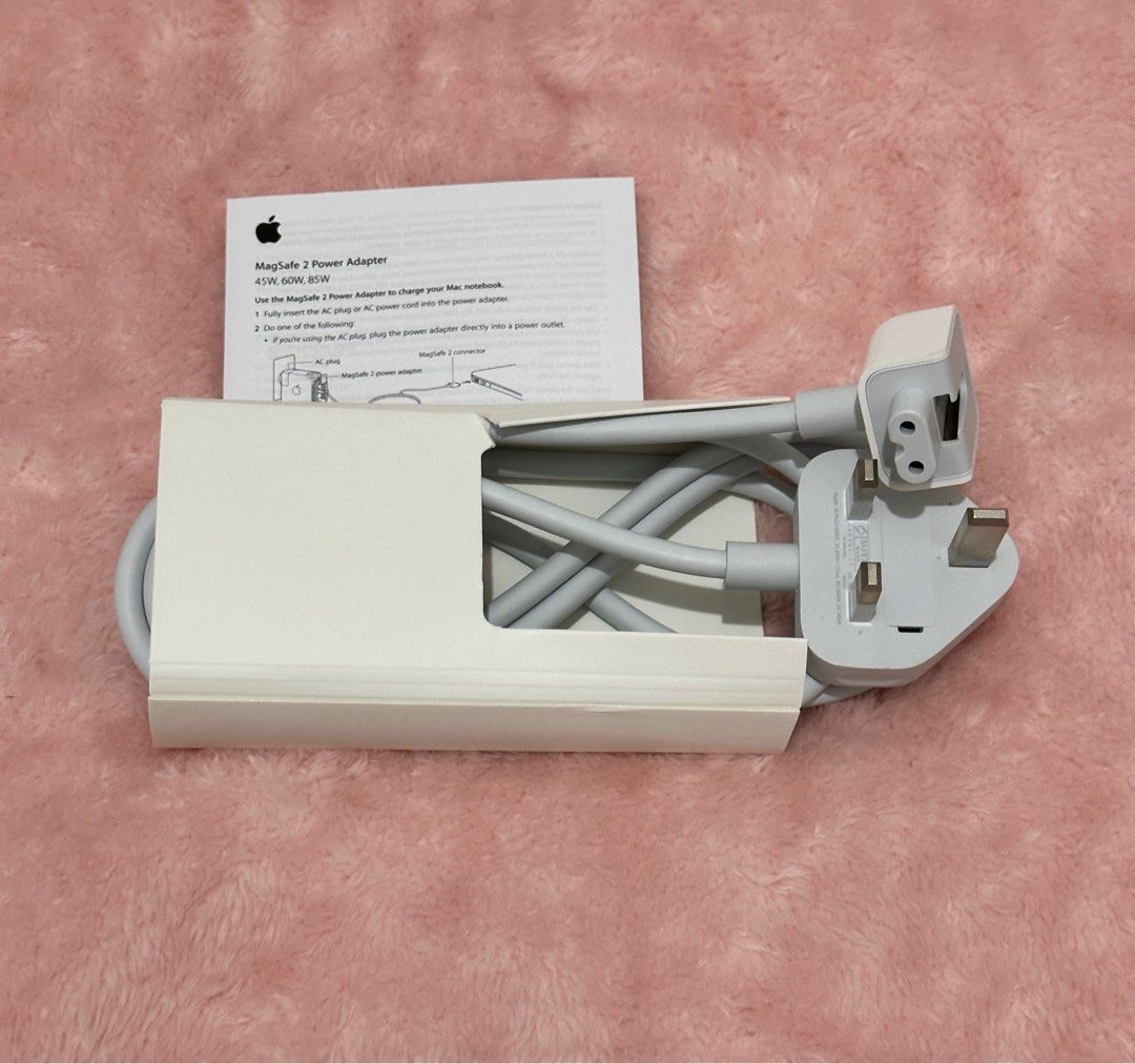 Magsafe 2 Power Adaptor for Macbook (Category: Cables & Adaptors) located in Manila. Submitted by carriesel (Listing ID 1220689317, Image 1). Description: Genuine/Authentic AC cord for Macbook Magsafe 2 charger Price is slightly negotiable. RFS: decluttering/no use for me Pick up or Delivery via courier (SF c/o Buyer).