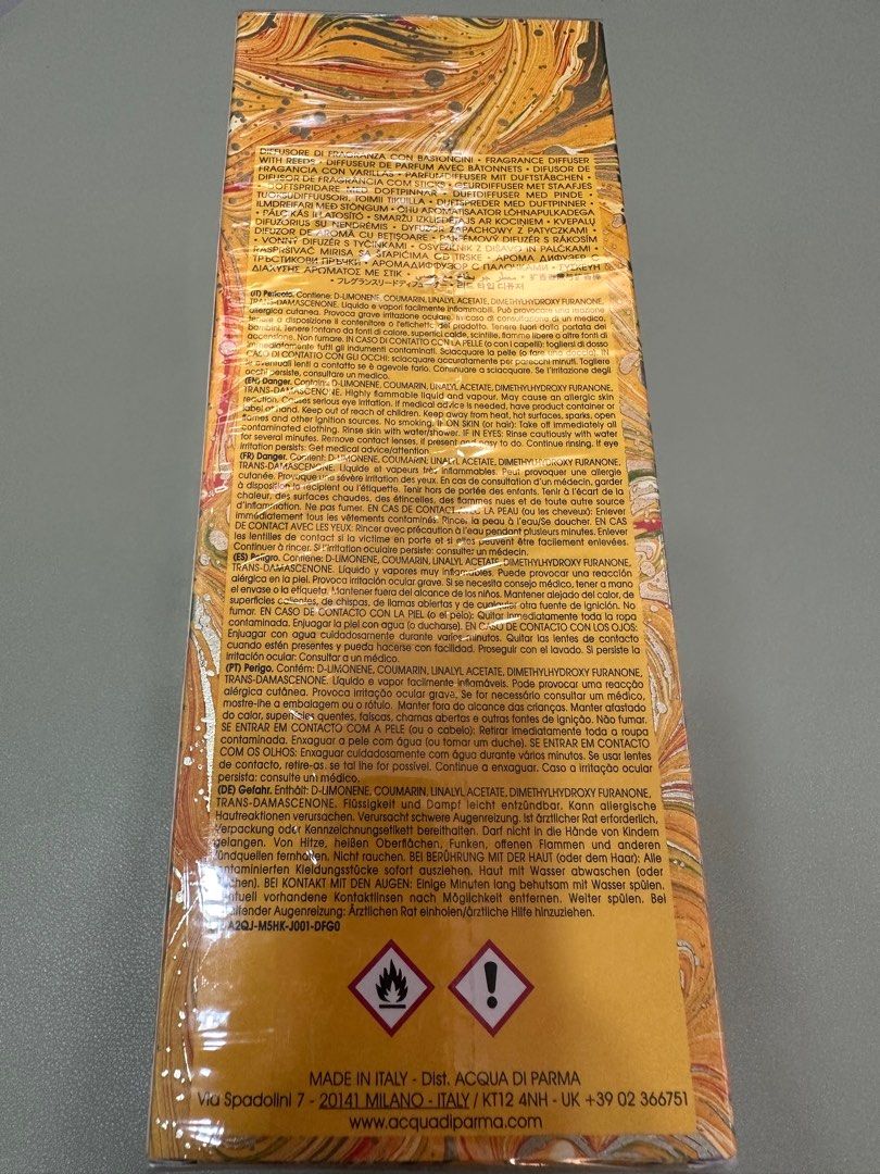acqua di parma panettone diffuser