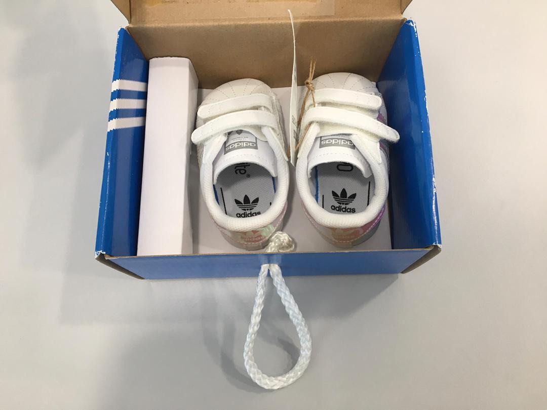 Adidas crib shoes size 2 clearance