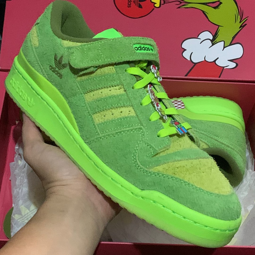 オイルペイント adidas Forum Low The Grinch 新品未使用26.0 | www