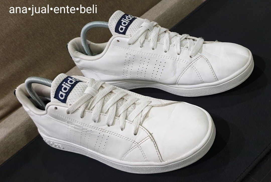 Adidas neo advantage white navy top