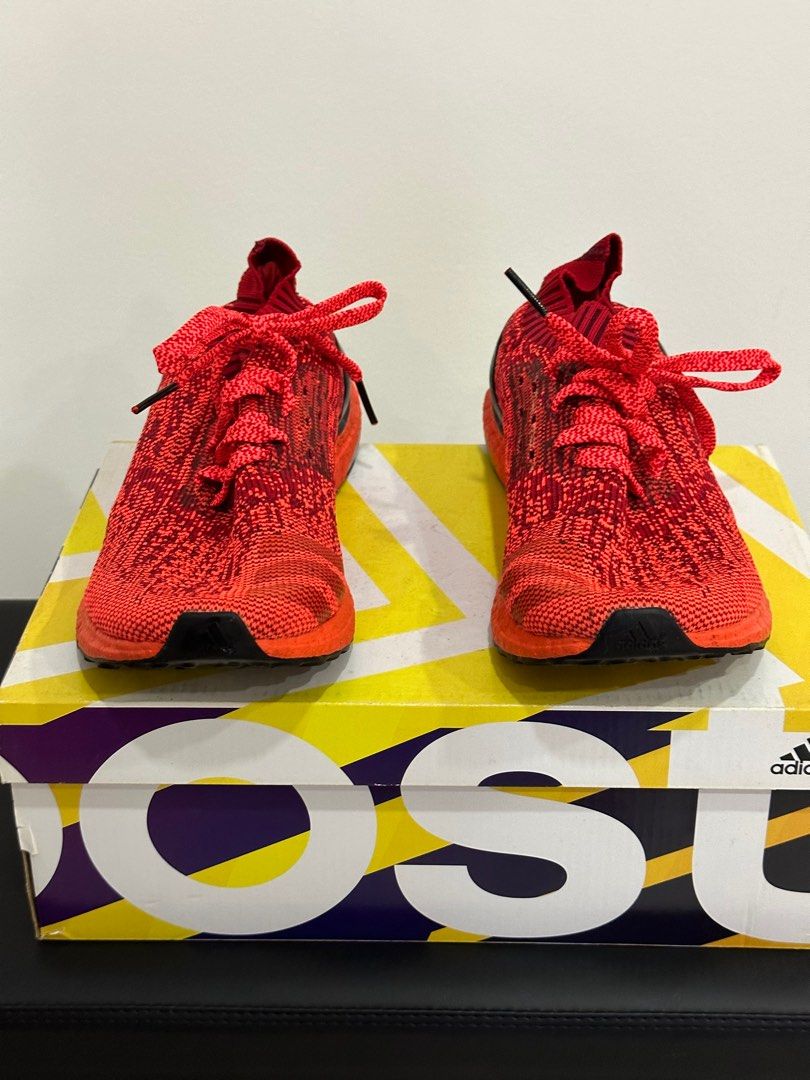 Ultra boost uncaged outlet triple red