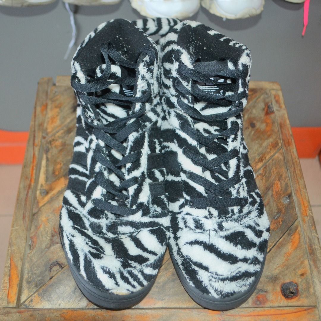 Jeremy scott zebra shop shoes
