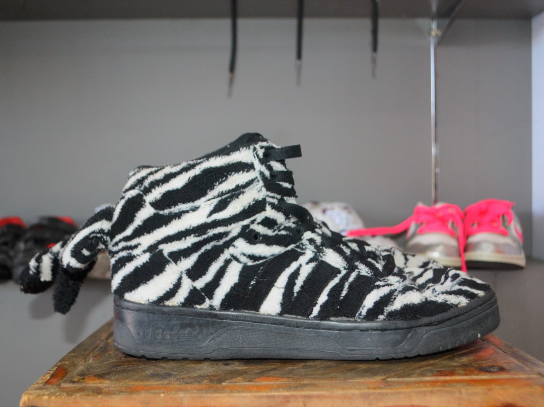 Jeremy scott zebra shoes clearance