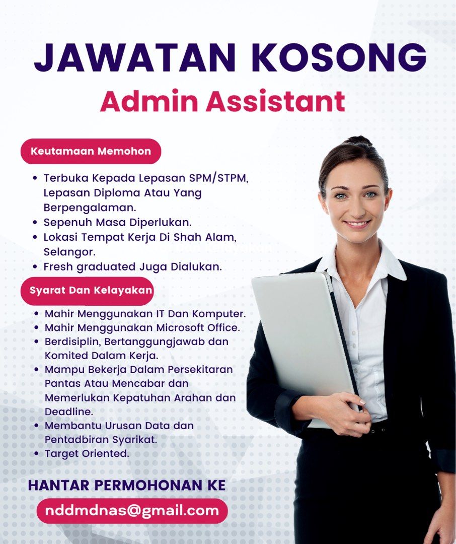 Admin Assistant, Jobs, Fulltime, Admin, Office & Finance on Carousell