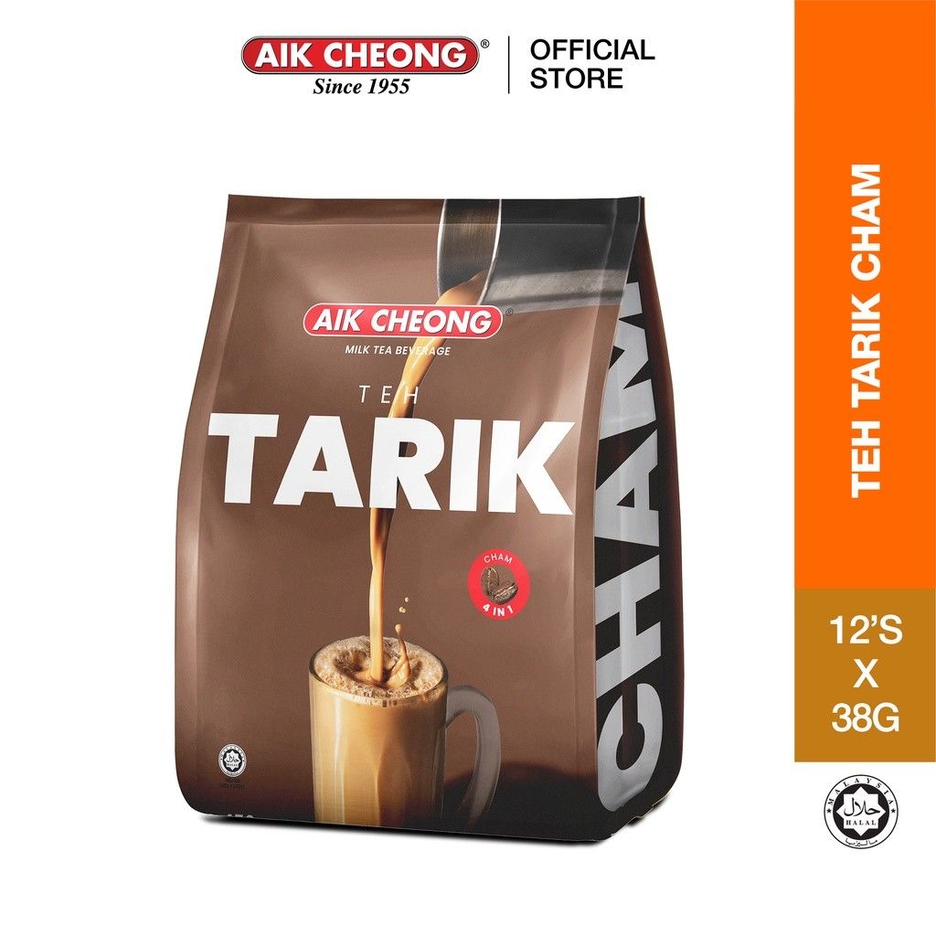 Aik Cheong Teh Tarik Cham instant yuan yang coffee tea mix instant ...