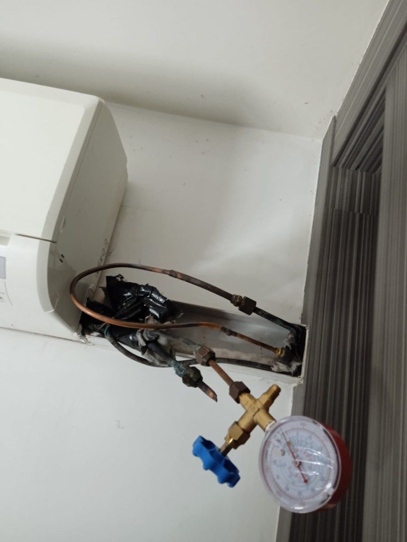 Aircon pressure test/gas leakage/refrigerant leak, Home Services