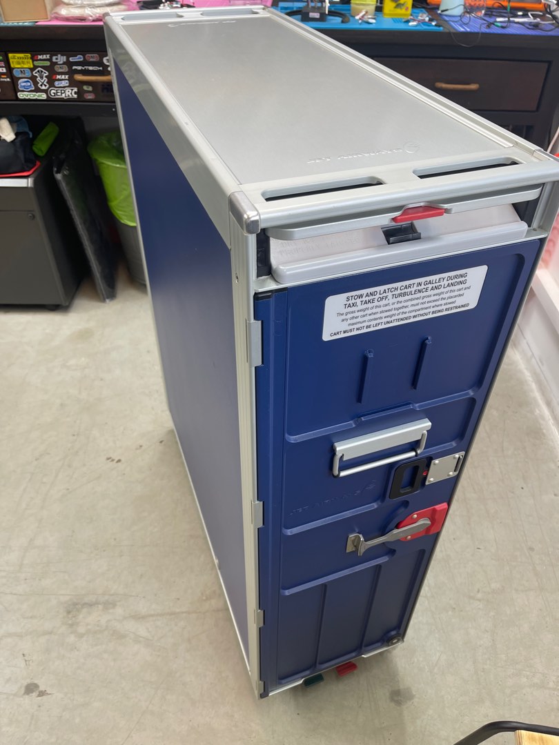 Aircraft Flight Foods Trolley Cart, Furniture & Home Living, Furniture