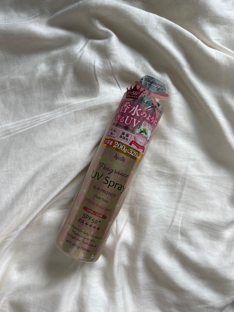 Ajuste Fragrance UV Spray 200g 320ml, Beauty & Personal Care, Face ...