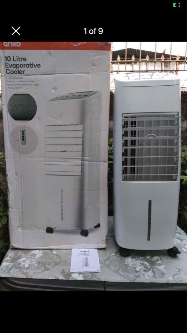 Anko evaporative cooler, TV & Home Appliances, Air Conditioning and