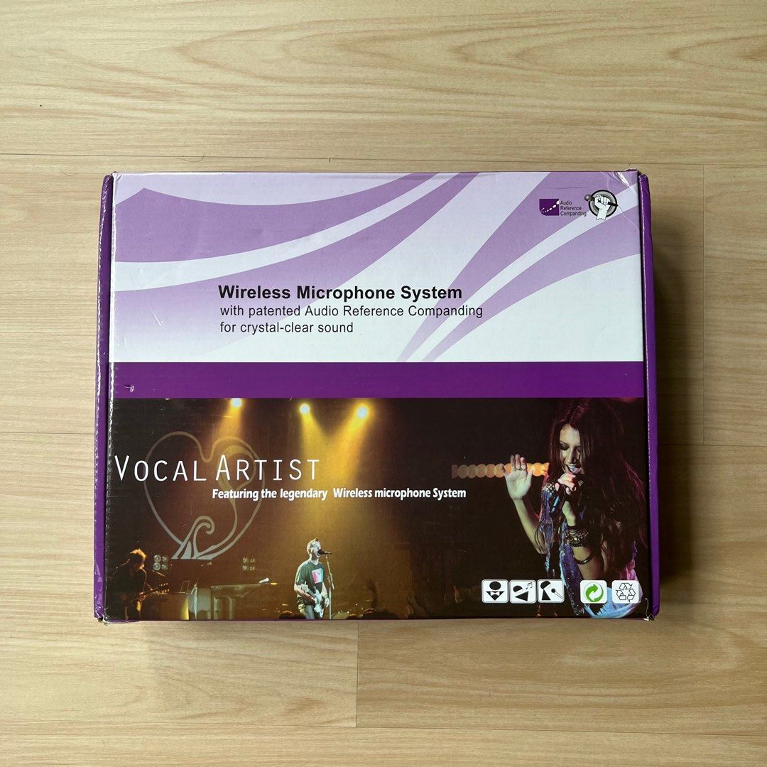 Archeer VHF Wireless Mic System, Audio, Microphones on Carousell