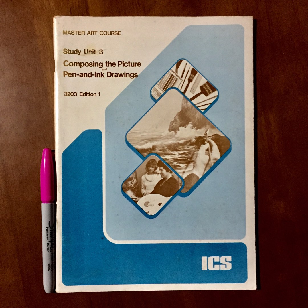 Art Book: Composing the Picture & Pen-And-Ink Drawings (ICS Master Art ...