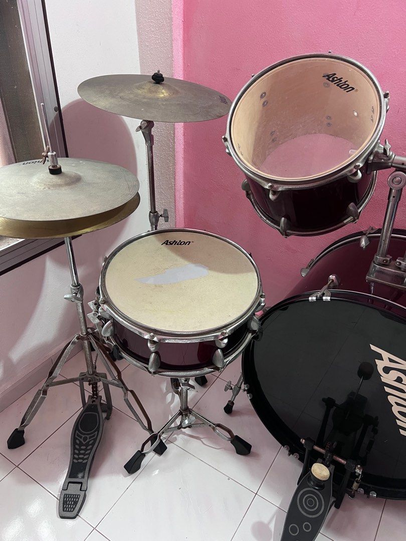 Ashton drum set, Hobbies & Toys, Music & Media, Musical Instruments on ...