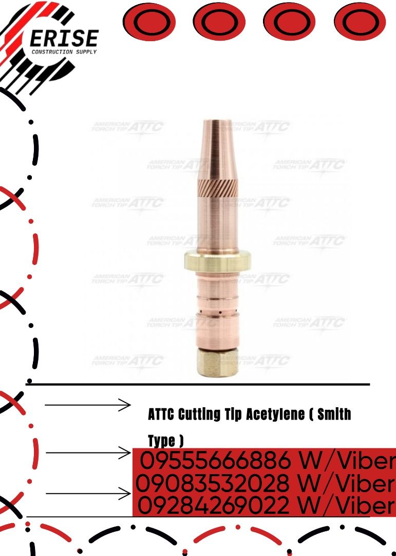 ATTC Cutting Tip Acetylene ( Smith Type ), Commercial & Industrial