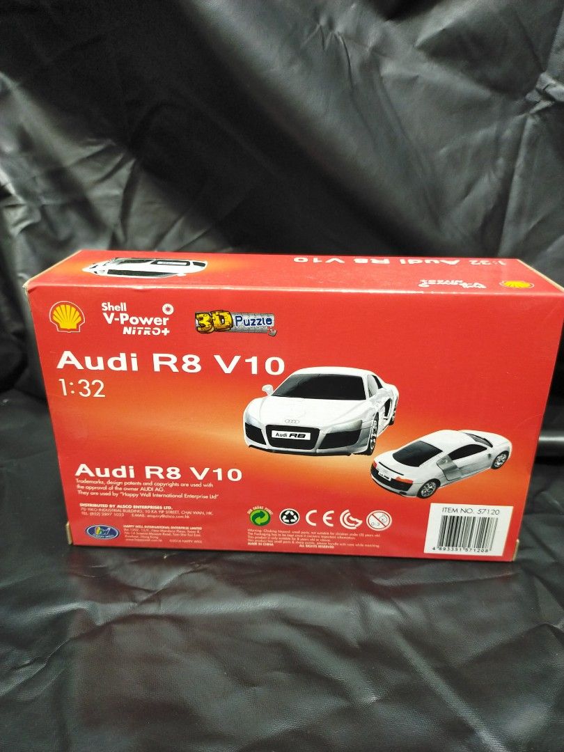 Shell Audi R8 V10, Hobbies & Toys, Toys & Games on Carousell