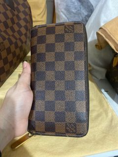 💯 Original Louis Vuitton Long wallet in Brown Epi Leather, Luxury 