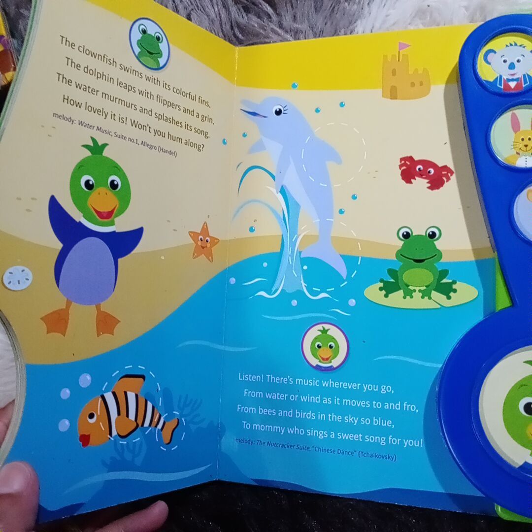 Baby Einstein Music All Around Sound Book, Hobbies & Toys, Books
