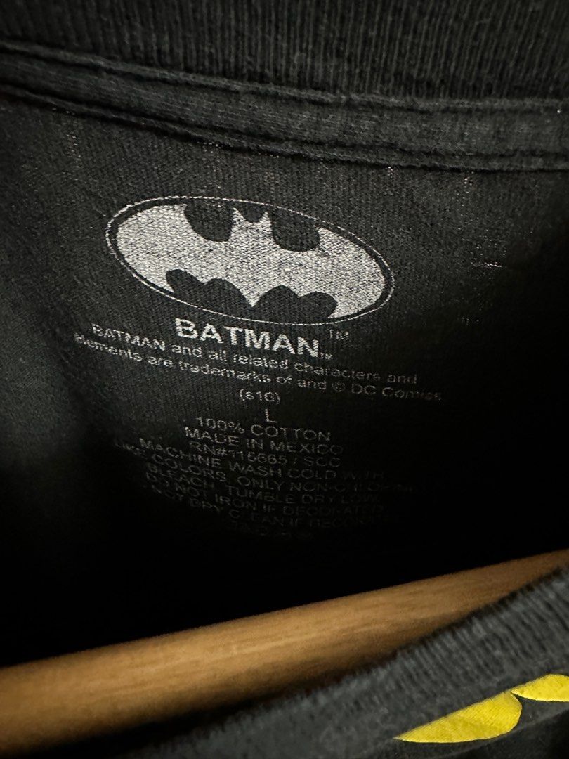 Batman Big Logo, Men's Fashion, Tops & Sets, Tshirts & Polo Shirts on  Carousell