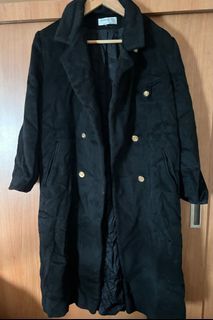 Black Trench coat Unisex