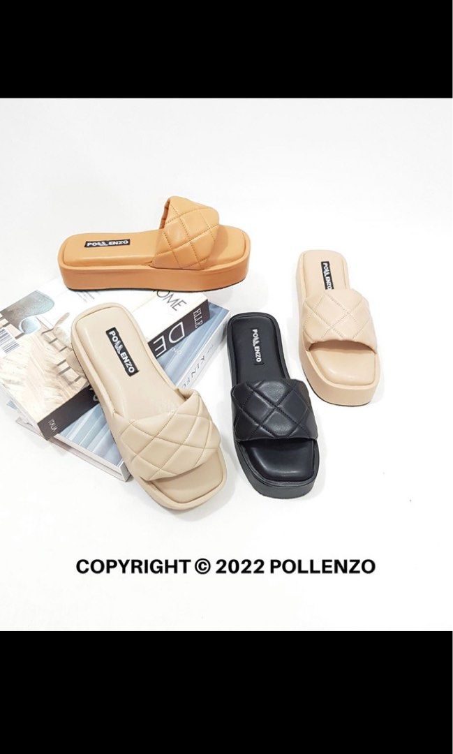 cream flatforms