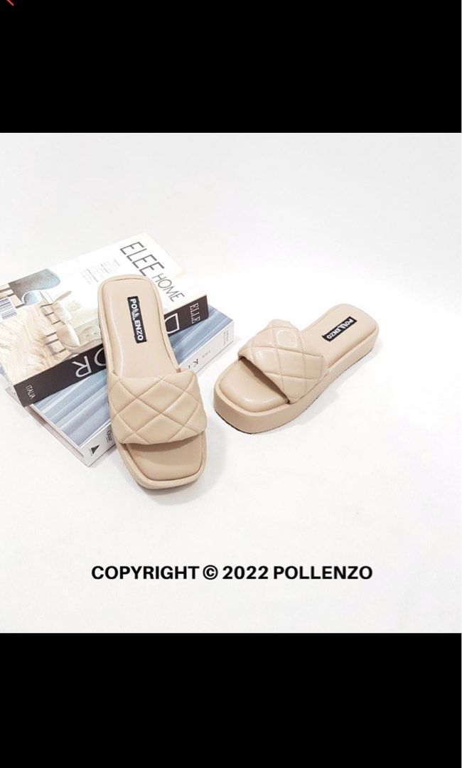 cream flatforms