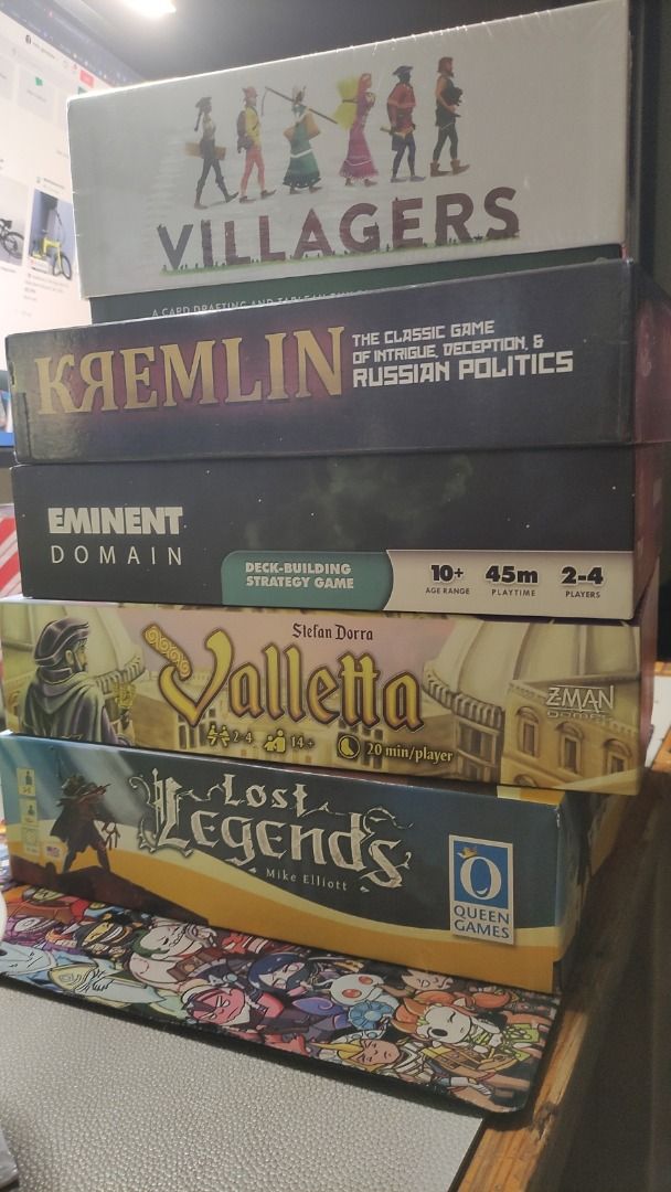 Board Game Clearance, Hobbies & Toys, Toys & Games on Carousell