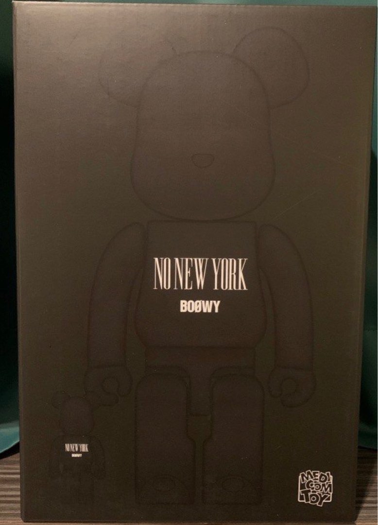 [全新現貨］Boowy No New York Bearbrick 400% & 100% 有保護盒