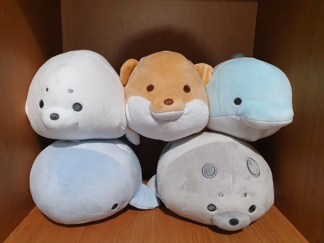 BRAND NEW Soft Toys Sea Animals Creatures Plushies Dolphin, Blue