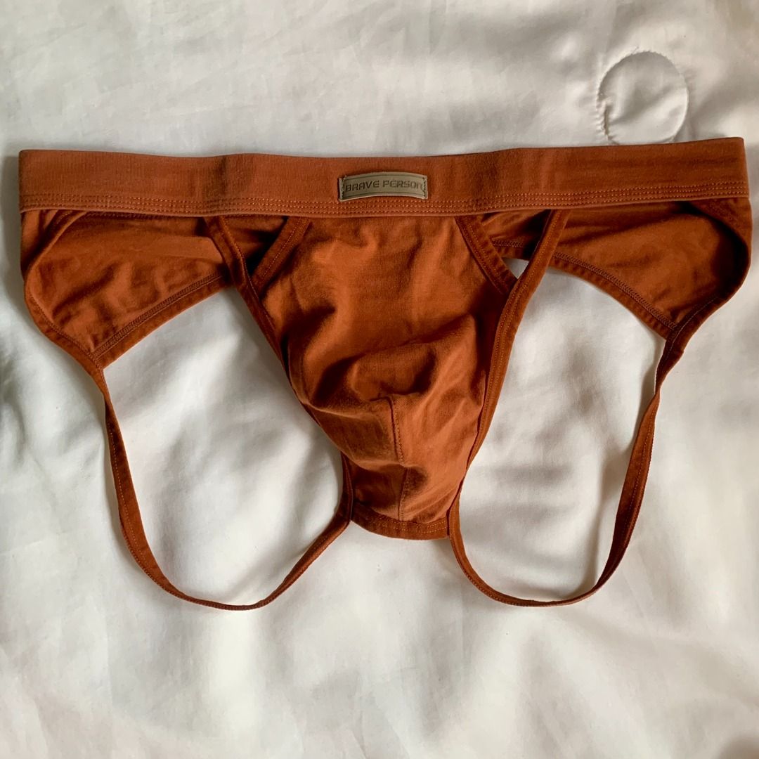 Brave shop person underwear