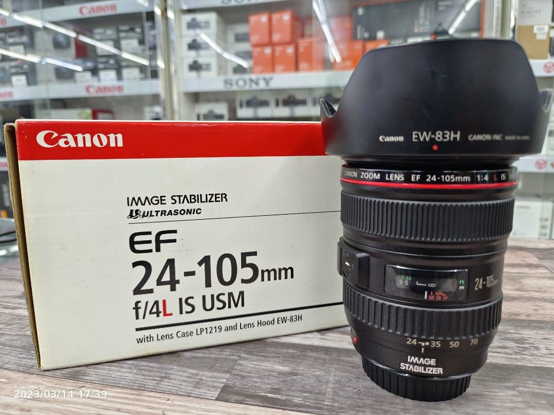CANON EF 24-105mm 1:4 L IS USM - レンズ(ズーム)